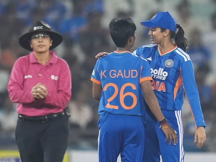 विमेंस T20I रैंकिंग में भारतीय स्पिनर्स को फायदा: श्री चरणी पहले, दीप्ति दूसरे नंबर पर कायम; नंदानी-क्रांति को भी फायदा