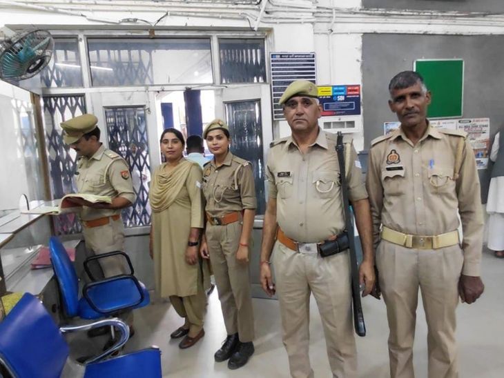 Saharanpur Police Bank ATM Security Check | CCTV Surveillance Update