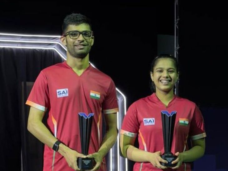 एशियन टेबल टेनिस चैंपियनशिप में हरमीत-यशस्विनी का पदक पक्का: मिक्स्ड डबल्स कैटेगरी में 72 साल बाद मेडल, सेमीफाइनल में जापानी जोड़ी से मैच