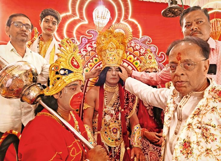 Lord Shri Ram was crowned