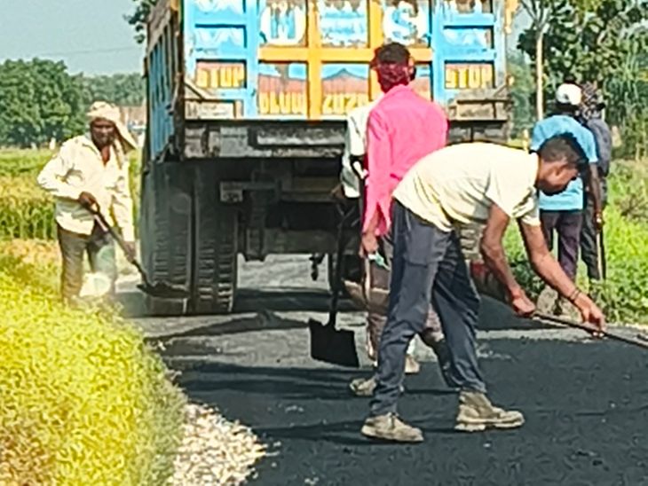Barethi Road Repair Begins in Prayagraj | PWD Action After News Report