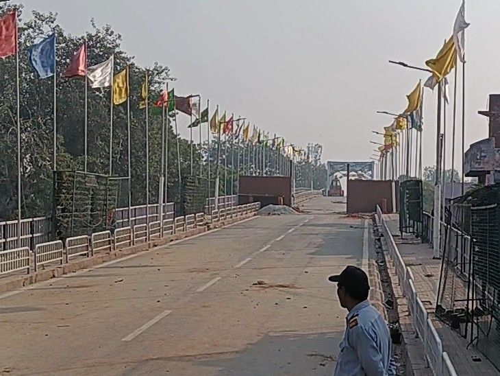 Agra Kheria Mod ROB Construction | Pedestrian Path Closed At Railway Bridge