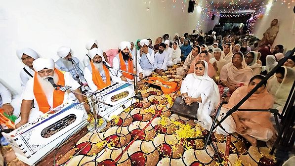 A gathering dedicated to Shri Guru Ramdas Ji
