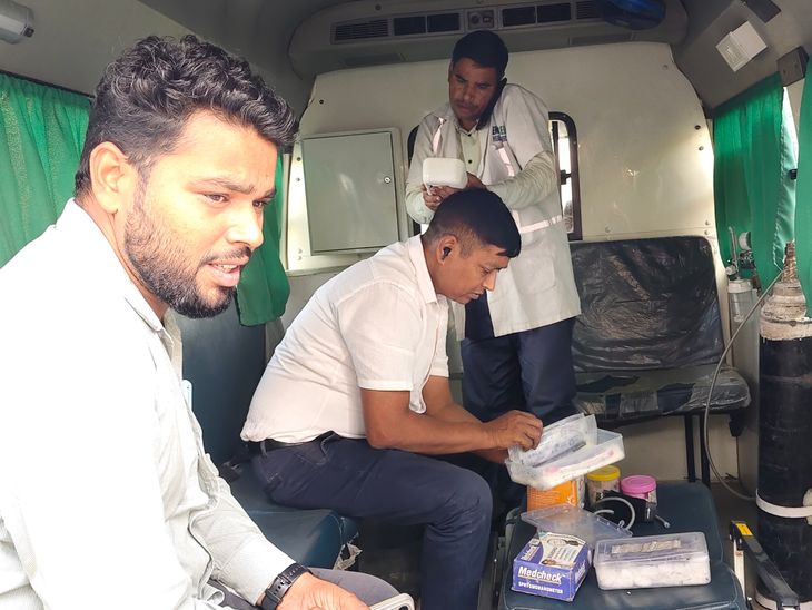 Sakit CHC Ambulance Inspection | Regional Manager Vinay Kumar Gupta Visit