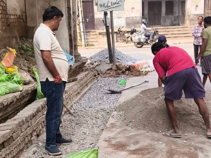 Ashok Nagar Road Construction | Alok Pandey Ward 5 Development News