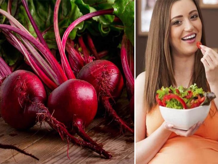 If you are pregnant, eat beets daily, and the benefits will be there