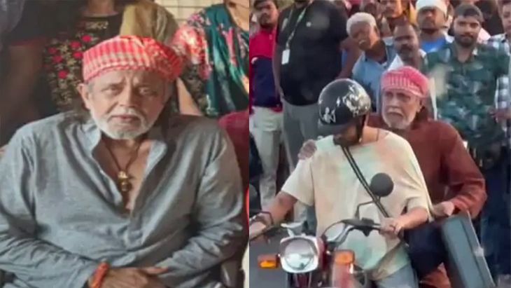 Mithun Chakraborty In Mp Dehri; Eat Food In Dhaba | Bollywood News