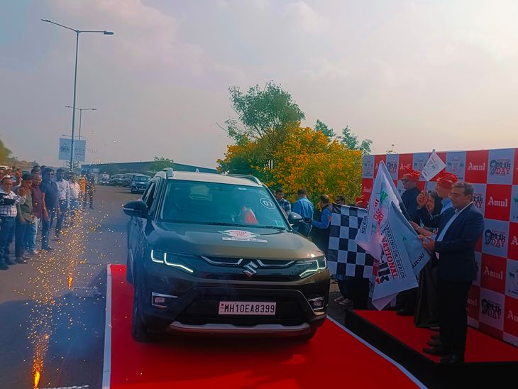 Pune to Gujarat 1400 KM of Amul Clean Fuel Car Rally