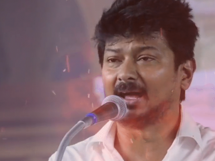 Udhayanidhi Stalin called Modi 28 paisa PM, Tamil Nadu Chief Minister MK  Stalin son, funds allocated | उदयनिधी स्टॅलिन यांनी मोदींना 28 पैसे पीएम  म्हटले: म्हणाले- तामिळनाडू 1 रुपया टॅक्स ...