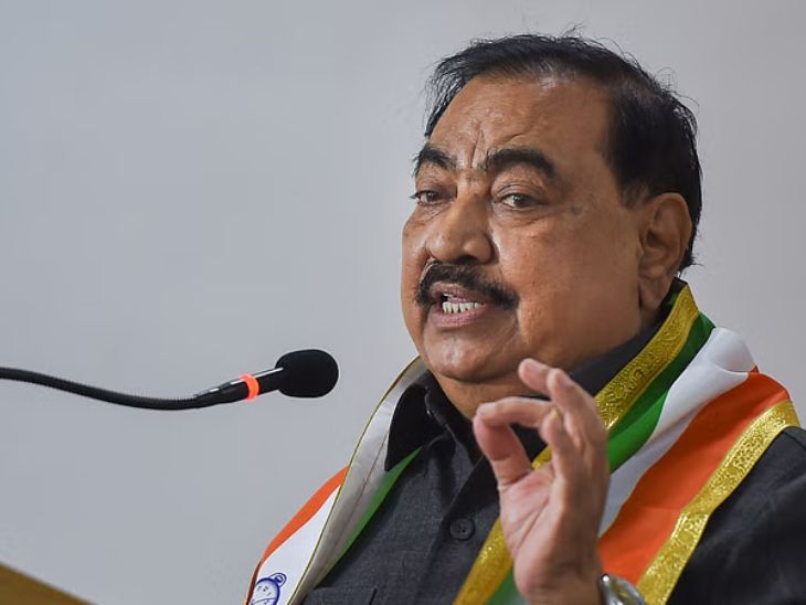 एका जिल्ह्यातील दानमागील एक रहस्य आहे, एकनाथ खदसे टीका करतात | पालक मंत्री पदाचे पालक मंत्री: जिल्ह्यातील मागणी करण्यामागील रहस्य दडपले गेले, एकेनाथ खदसे यांची टीका – जल्गाव न्यूज