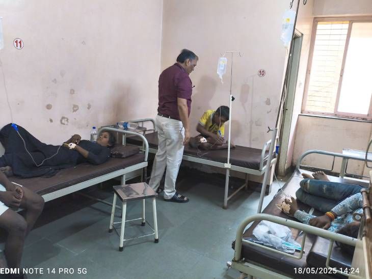 शिळे मांस खाल्ल्याने वीटभट्टीवरील 14 मजुरांना विषबाधा: एका महिलेचा मृत्यू, 13 जणांची प्रकृती स्थिर; पैठणजवळील घटना – Chhatrapati Sambhajinagar News शिळे मांस खाल्ल्याने वीटभट्टीवरील 14 मजुरांना विषबाधा: एका महिलेचा मृत्यू, 13 जणांची प्रकृती स्थिर; पैठणजवळील घटना – Chhatrapati Sambhajinagar News