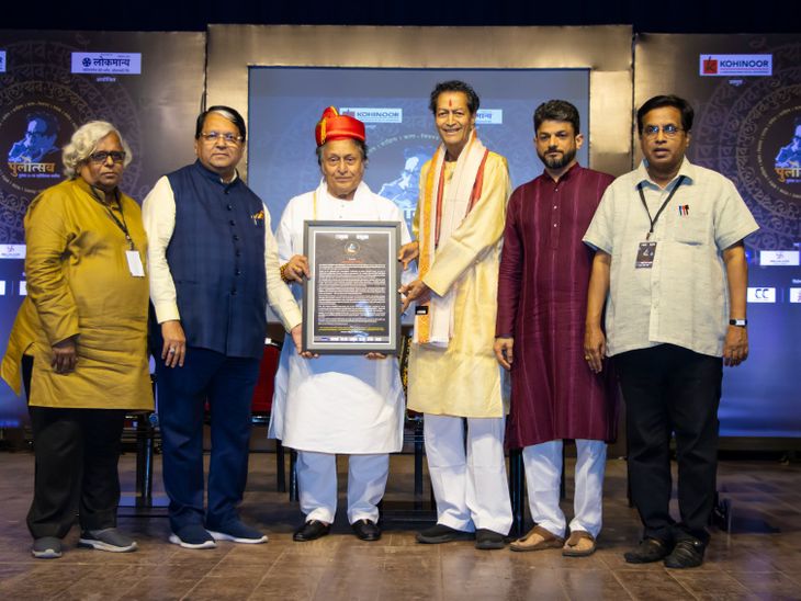 ग्लोबल पुलोत्सवात उस्ताद अमजद अली खान यांना जीवनगौरव:  संगीताच्या व्याकरणापेक्षा मूळ रचना महत्त्वाची, सरोद वादकांचे मत – Pune News