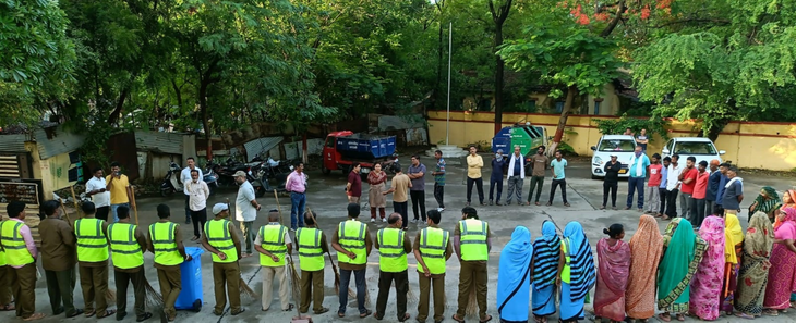 Waste management, public awareness, work started by the Municipal ...