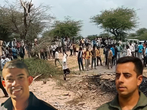 लढाऊ वैमानिकांनी स्वतः शहीद होऊन 1200 कुटुंबांना वाचवले:  प्रत्यक्षदर्शींनी सांगितले- बॉम्बसारखा स्फोट झाला, मृतदेहांचे तुकडे तुकडे झाले