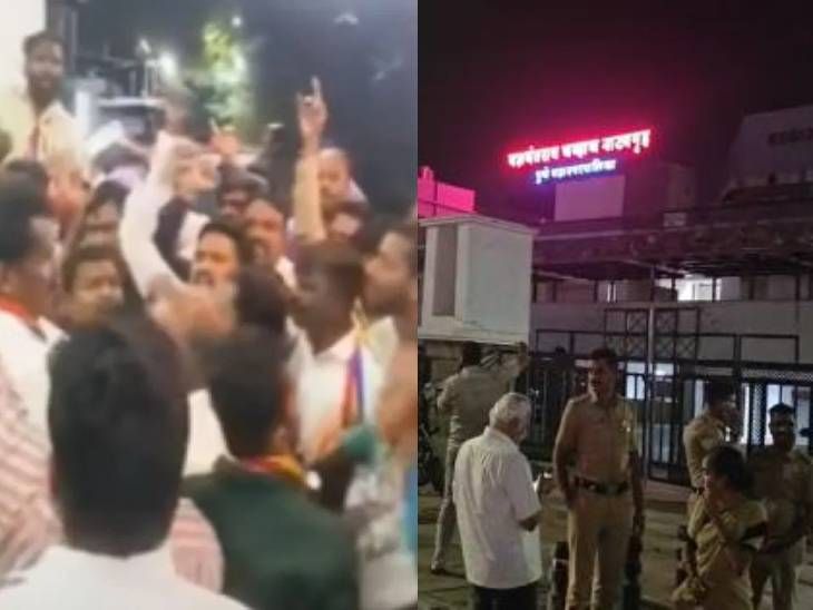 ‘संगीत संन्यस्त खड्ग’ नाटकावरुन पुण्यात वंचितचा राडा:  गौतम बुद्धांचा अपमान केल्याचा आरोप, यशवंतराव चव्हाण नाट्यगृहात घातला गोंधळ – Pune News