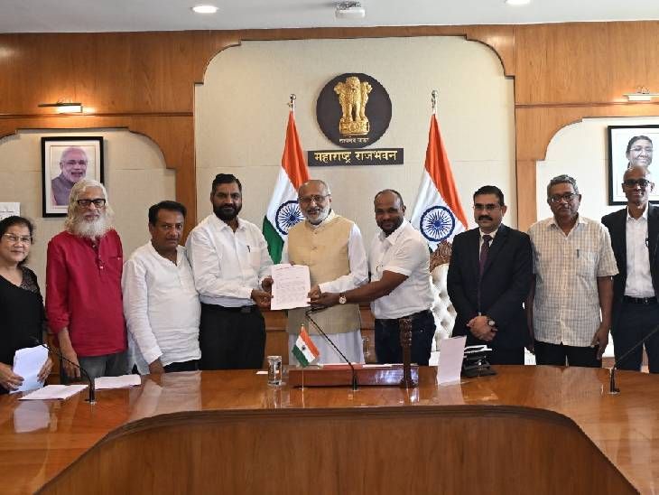 जनसुरक्षा कायद्याला मंजुरी देऊ नये:  जनसुरक्षा विधेयकविरोधी संघर्ष समितीची राज्यपालांकडे मागणी, राजभवनात भेट घेत दिले निवेदन – Mumbai News