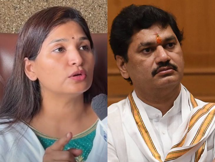 मुंडेंना माझ्या फ्लॅटमध्ये राहू द्या, मी निघून जाईन:  करुणा मुंडेंचा संतप्त टोला; म्हणाल्या – 6 महिन्यात धनंजय मुंडेंची आमदारकी रद्द होणार – Mumbai News