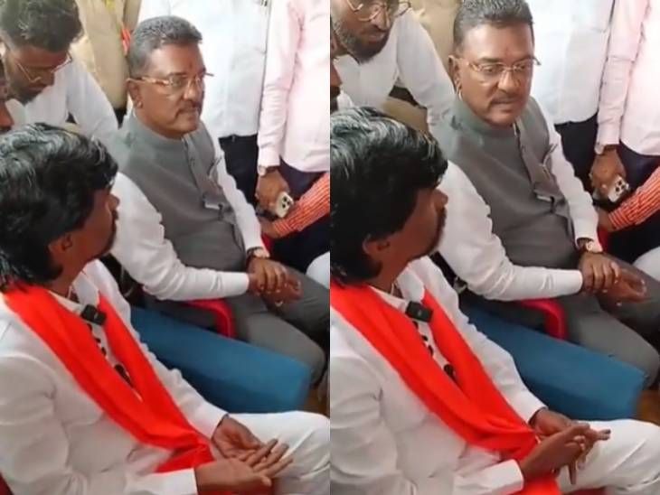 शिंदेंचा मंत्री मनोज जरांगेंच्या भेटीला:  जरांगेंनी वाचला फडणवीसांच्या तक्रारीचा पाढा; म्हणाले – आम्ही सत्ता दिली अन् ते उपकार विसरले – Nanded News
