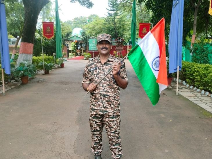 सीआरपीएफ जवानाच्या दुचाकीला चितळाची जबर धडक:  अपघातात सीआरपीएफ जवानाचा मृत्यू – Nagpur News