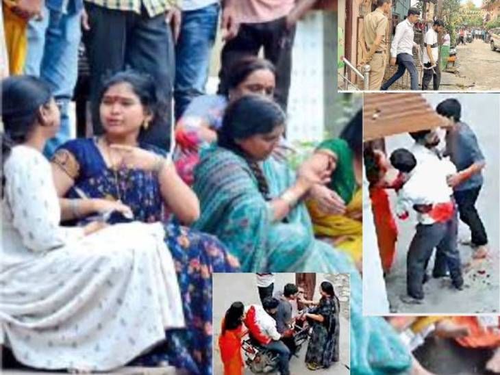 प्रमोद पाडसवान खून प्रकरण:  आरोपी ज्ञानेश्वर निमोणेला पोलिसांनी आणले घटनास्थळी, दादागिरी केली तेथेच आला खाली मान घालून – Chhatrapati Sambhajinagar News
