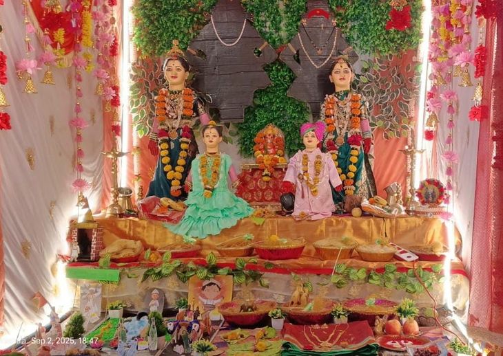 आनंददायी वातावरण:  घाटनांद्रा गावात 5 दिवसांच्या घरगुती गणपती बाप्पांना निरोप, शेरी हडोळ प्रकल्पात विधिवत विसर्जन‎, गौराईचेही विसर्जन‎ – Chhatrapati Sambhajinagar News
