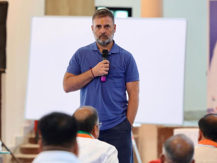 राहुल म्हणाले- मणिपूरमध्ये बऱ्याच काळापासून हिंसाचार सुरू:  मोदी आता जात आहेत ही चांगली गोष्ट, पण मत चोरी हा मोठा मुद्दा