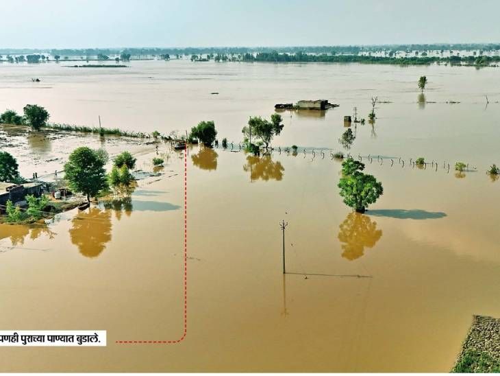 पंजाबमध्ये 37 वर्षांनंतर सर्वात भीषण पूर, सीमा पुराने वेढली:  गावे सतलज नदीत बुडाली; शेती उद्ध्वस्त… आता उपासमार, रोगराई अन् निराशेचे चित्र