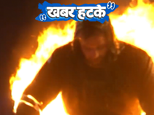 खबर हटके:  आगीत होरपळून वर्ल्ड रेकॉर्ड करतोय एक व्यक्ती; आतापर्यंत 3 विक्रम मोडले आहेत; पाहा 5 रंजक बातम्या