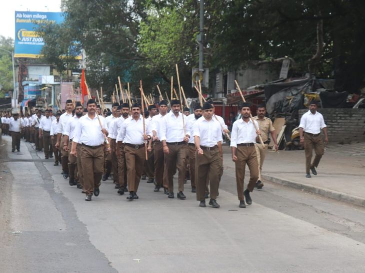 पुणे महानगरात RSS ची ५७ संचलने:  शताब्दी वर्षात २३ हजार २१८ तरुणांचा सहभाग – Pune News
