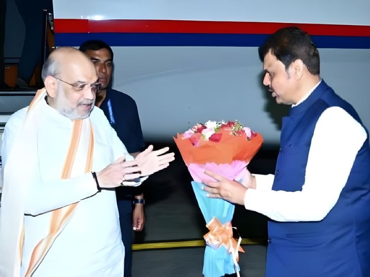केंद्रीय गृहमंत्री अमित शहा अहिल्यानगर दौऱ्यावर:  मुख्यमंत्र्यांकडून शिर्डी विमानतळावर स्वागत, शेतकऱ्यांच्या अपेक्षांचा केंद्रबिंदू ठरणारा दौरा – Ahilyanagar News