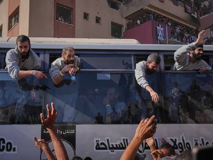 1900 Palestinian prisoners released, happy homecoming in Gaza ...