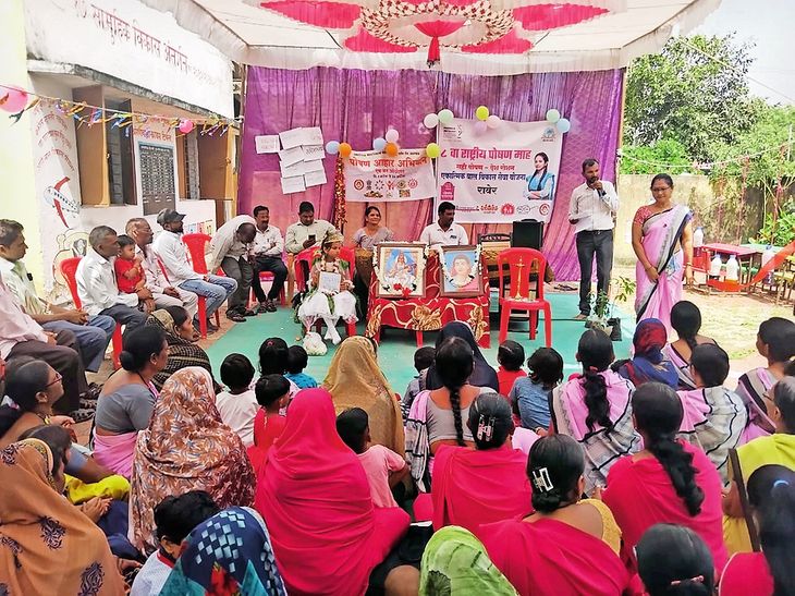 Feed children healthy food to create a strong generation