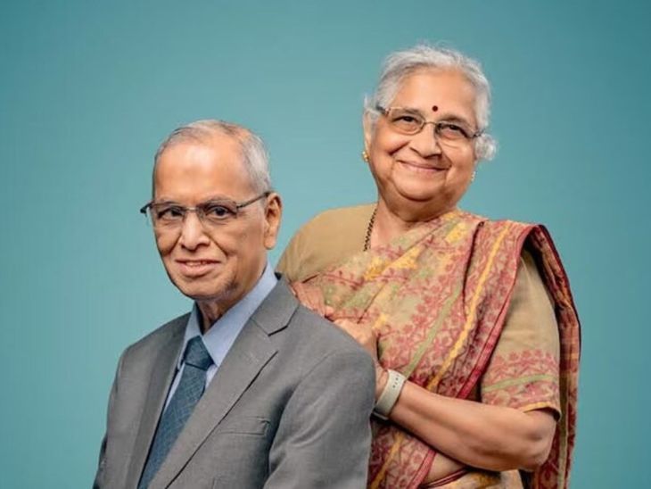 नारायण-सुधा मूर्तींचा जात जनगणनेत सहभागास नकार:  म्हणाले- आम्ही मागास नाही; कर्नाटक सरकारने म्हणाले- तुमची इच्छा, सक्ती करू शकत नाही