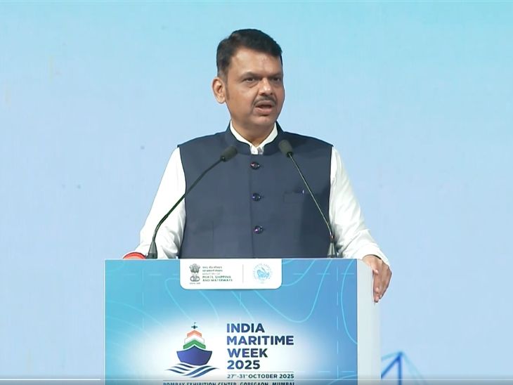 शिवाजी महाराजांनी समुद्राचे महत्त्व ओळखले होते:  या भूमीवर इंडिया मेरीटाईम वीक आयोजित करण्याची संधी दिल्याबद्दल केंद्राचे आभार – देवेंद्र फडणवीस – Mumbai News