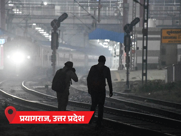 हरियाणातील 11 शहरांमध्ये पारा 10 अंशांपेक्षा कमी:  पुढील 5 दिवस MP- राजस्थानात थंडीच्या लाटेपासून दिलासा; बद्रीनाथचे तापमान उणे16 अंशांवर, धबधबे गोठले