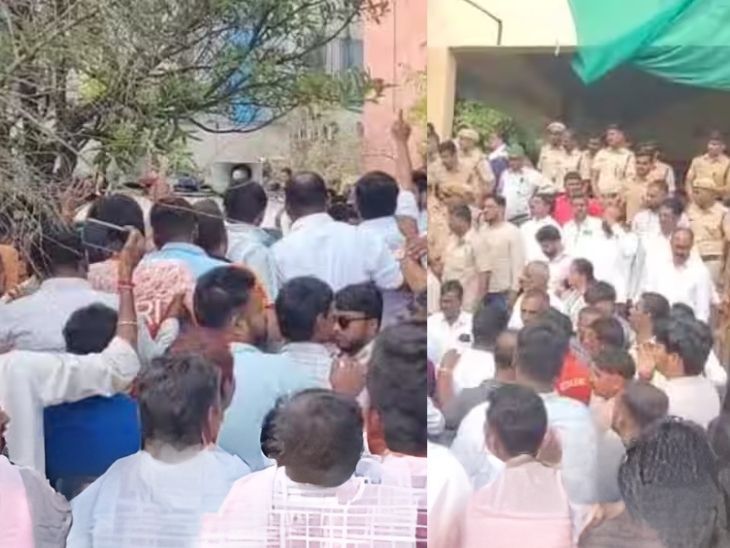 सांगलीत स्ट्राँग रूमबाहेर मोठा राडा:  प्रशासनाने जाहीर केलेली आकडेवारी व पोर्टलवरील आकड्यात तब्बल 2900 मतांचा फरक – Maharashtra News