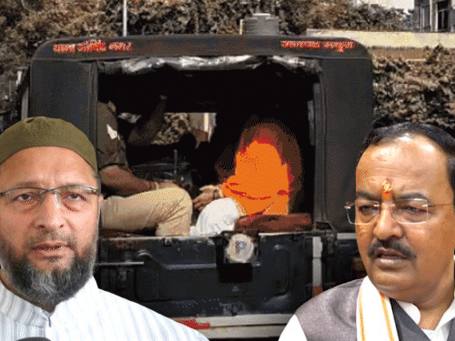 केशव म्हणाले- बाबरी मशीद बांधली तर ती पाडली जाईल:  ओवैसींनी व्हिडिओ शेअर केला, जोपर्यंत जग राहील, बाबरीचा उल्लेख करत राहू