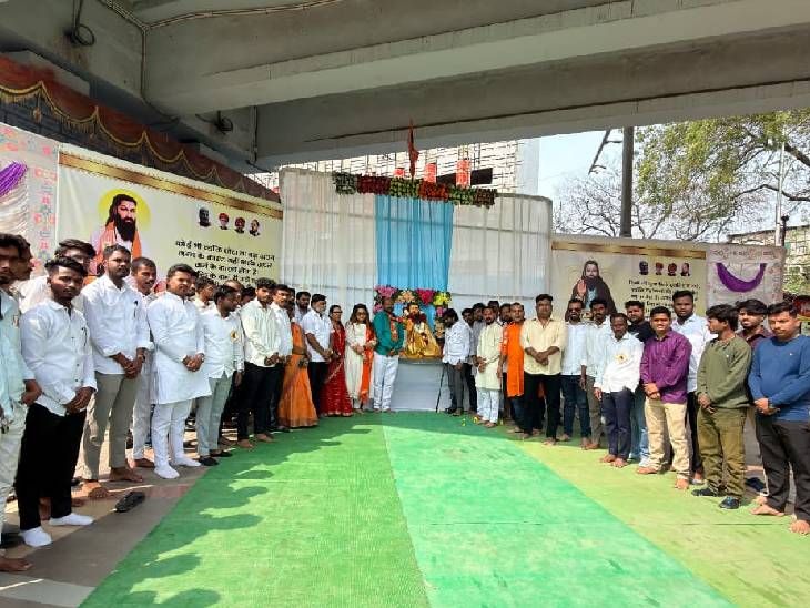 संत शिरोमणी रविदास महाराज यांच्या जयंतीनिमित्त महाआरती:  संभाजीनगरच्या क्रांती चौकात समाज बांधवांची मोठी उपस्थिती – Chhatrapati Sambhajinagar News