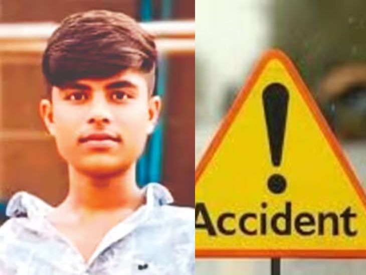 नांदेड-लातूर महामार्गावर भीषण अपघात:  ट्रकच्या धडकेत 10 वीच्या विद्यार्थ्याचा जागीच मृत्यू, घराकडे परतताना ओढवला प्रसंग – Nanded News