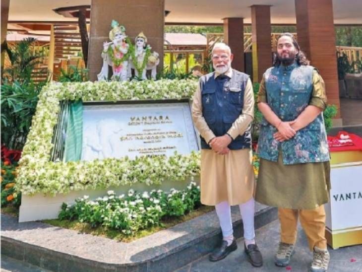 वन्यजीवांसाठी ‘संजीवनी’ ठरले वनतारा; 50 मिशन:  जागतिक पुरस्कारांनी गौरव, संरक्षणाचे आदर्श बनले अनंत अंबानींचे पाऊल