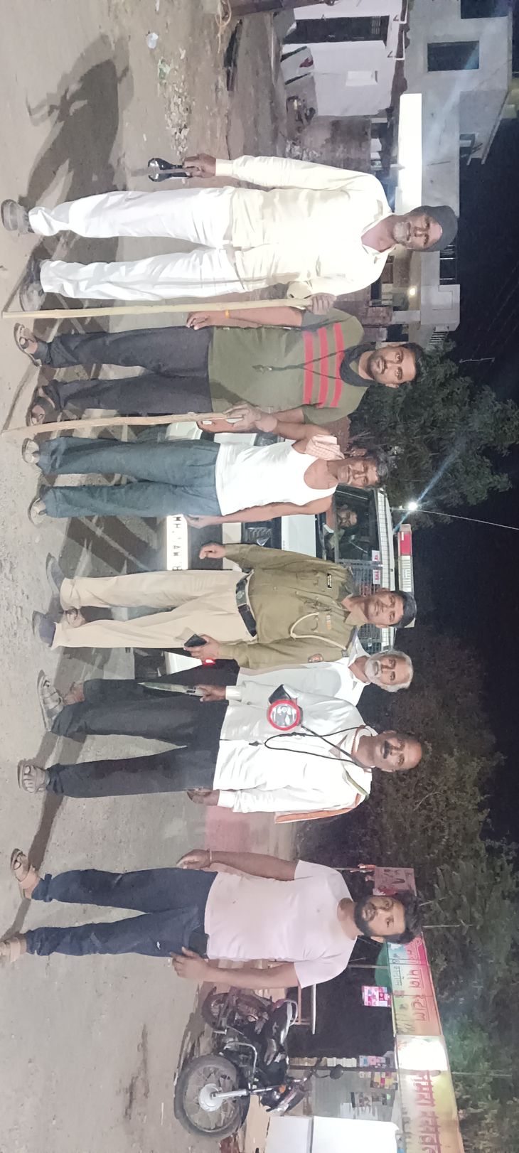 The youth of Harali village are working night and day to protect the ...