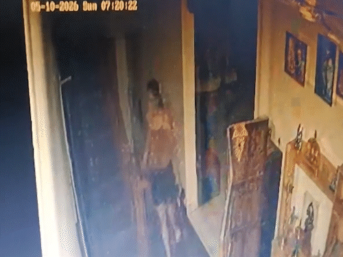 मृत्यूपूर्वी छतावर जाताना दिसली अभिनेत्री ट्विशा, VIDEO:  3 लोक मृतदेह खाली घेऊन आले; भोपाळच्या निवृत्त न्यायाधीशांच्या सुनेची चॅट व्हायरल