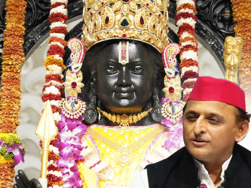 अयोध्या राम मंदिरातून 7 कोटींच्या चोरीचा दावा:  अखिलेश म्हणाले- सरकारचे मौन संशयास्पद; माजी मंत्री म्हणाले- चंपत राय यांनी शपथ घ्यावी
