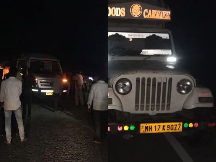 छत्रपती संभाजीनगरमध्ये भीषण अपघात:  दुचाकी आणि पिकअपच्या धडकेत एकाच कुटुंबातील चौघांचा जागीच मृत्यू – Chhatrapati Sambhajinagar News