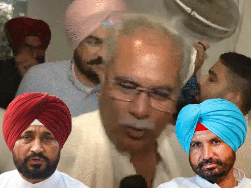 पंजाब काँग्रेसमध्ये कलह; बघेल म्हणाले- अध्यक्ष बदलणार नाही:  चन्नी गट अजूनही ठाम, बैठकांवर बहिष्कार; प्रश्न- चन्नी पुढे काय करणार?