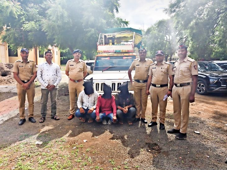 वाढवणा परिसरात जनावरे चोरणारी टोळी जेरबंद