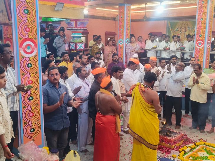 Gaudgaon is full of devotion; Devotees queue for Hanuman Darshan ...