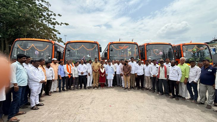 प्रवास सुखाचा:मोहोळला मिळाल्या पाच नव्या बस