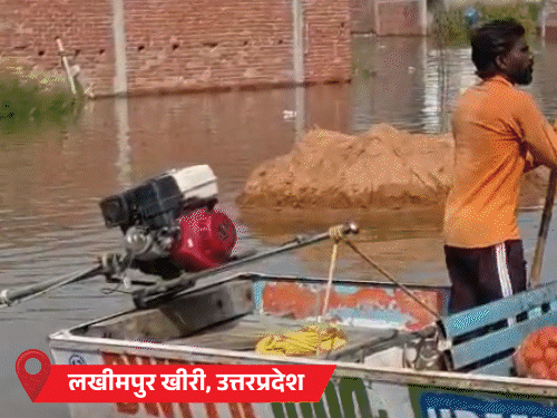 लखनऊत ४० हजार घरांत पाणी, बिहारच्या ४६६ गावांत पूर