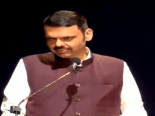 Photo: Divya Marathi Devendra Fadnavis Comments on Past Interactions With Uddhav Thackeray